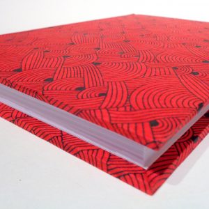 Carnet A5 - 14,5 cm X 21 cm - "Rouge nœuds" - 160 pages – Image 5