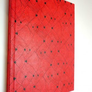 Carnet A5 - 14,5 cm X 21 cm - "Rouge nœuds" - 160 pages – Image 4