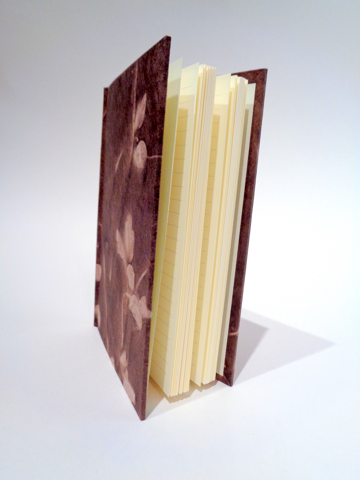 Carnet de poche - 10 x 15 cm - Ombres marron - 128 pages – Image 3