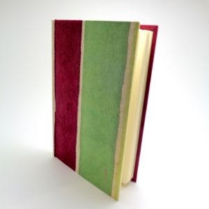 Carnet de poche - 10 cm X 15 cm - Bordeaux/Vert - 128 pages – Image 4