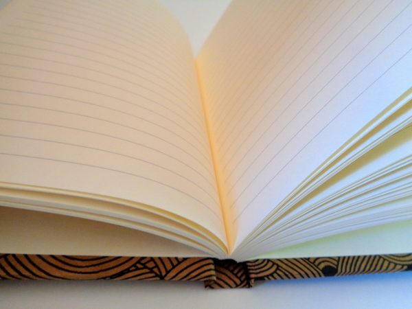 Carnet de poche - 10 cm X 15 cm - "Or noeuds" - 128 pages