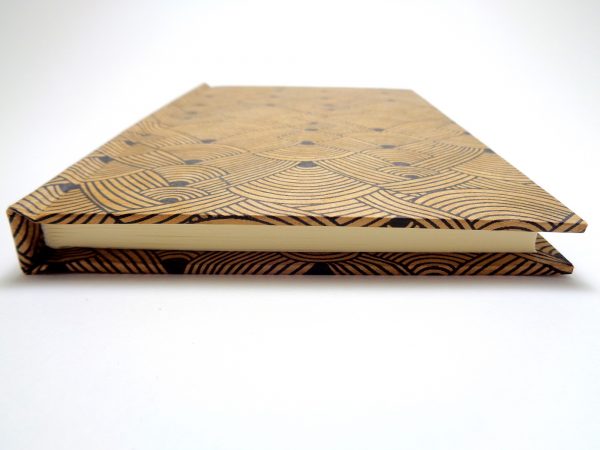 Carnet de poche - 10 cm X 15 cm - "Or noeuds" - 128 pages