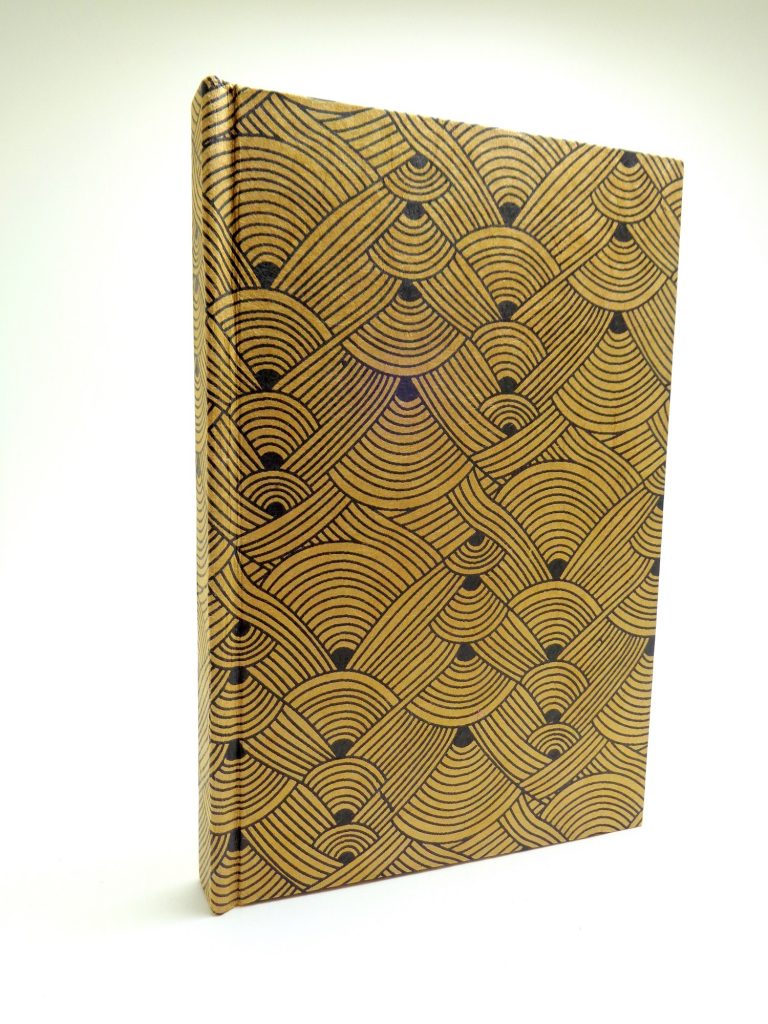 Carnet de poche - 10 cm X 15 cm - "Or noeuds" - 128 pages