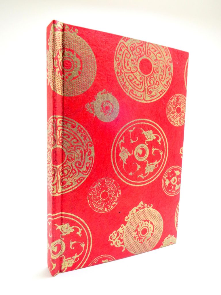 Carnet de poche - 10 cm x 15 cm - Rouge et Or - 128 pages