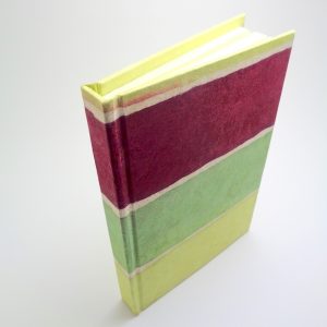 Carnet de poche - 10 cm x 15 cm - Bordeaux/Vert - 144  pages – Image 3