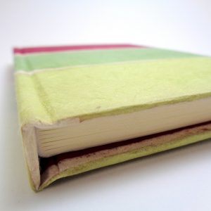 Carnet de poche - 10 cm x 15 cm - Bordeaux/Vert - 144  pages – Image 2