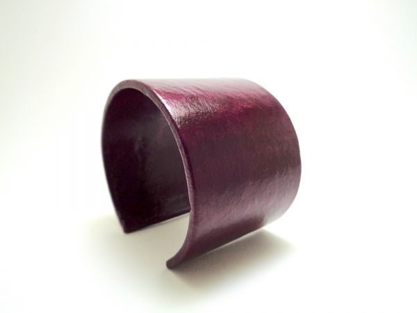 Bracelet en carton - Bordeaux