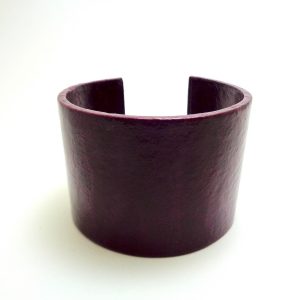 Bracelet en carton - Bordeaux – Image 4