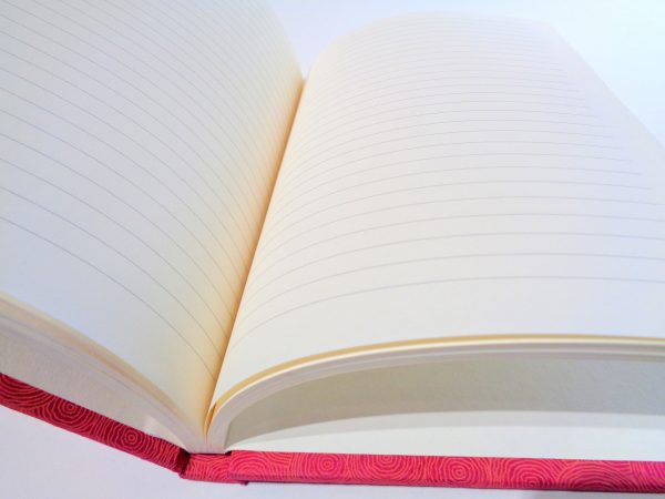 Carnet A5 - 14.5 cm x 21 cm - "Rondorose" - 144 pages