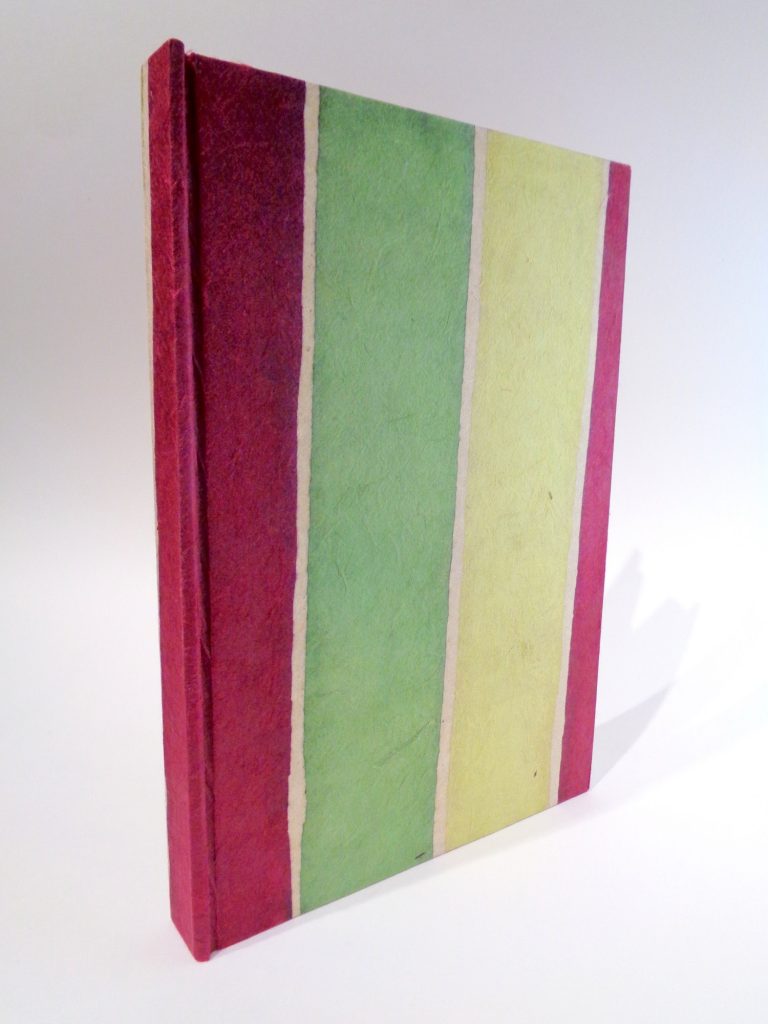 Carnet A5 - 14,5 cm X 21 cm - Bordeaux/Vert - 160 pages