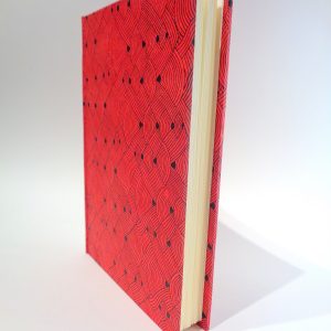 Carnet A5 - 14.5 cm x 21 cm - "Rouge noeuds" - 144 pages – Image 3