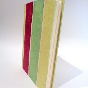 Carnet A5 - 14.5 cm x 21 cm - Bordeaux/Vert - 144 pages – Image 3