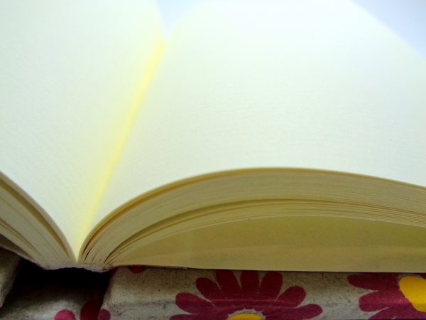 Carnet de poche - 10 cm x 15 cm - Gris à fleurs rose - 144 pages