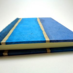 Carnet de poche - 10 cm x 15 cm - Bleu - 144  pages – Image 2