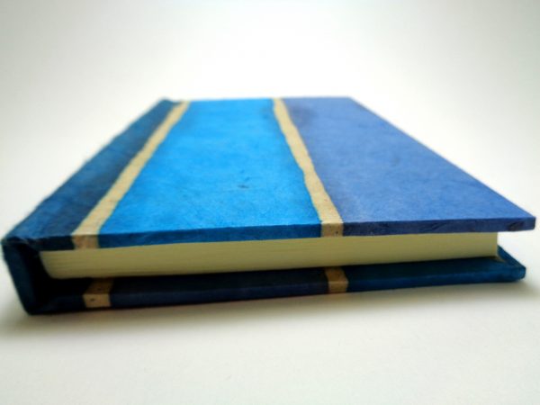 Carnet de poche - 10 cm x 15 cm - Bleu - 144  pages