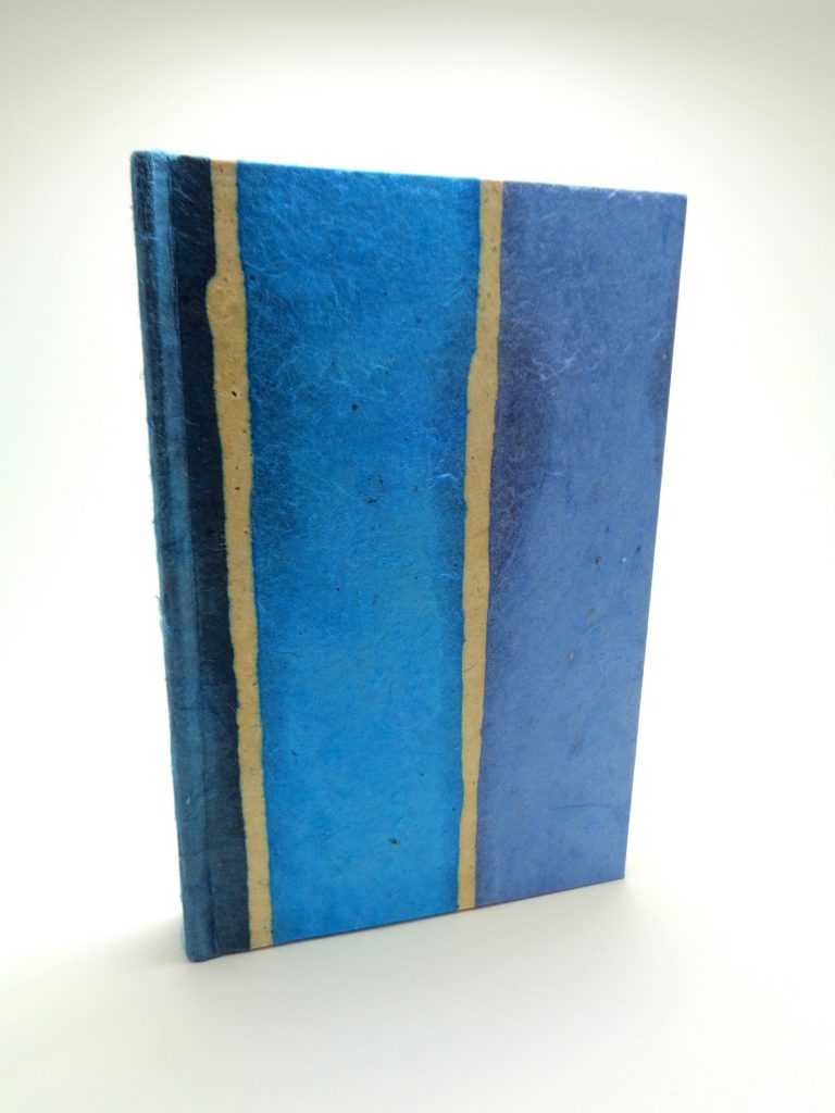 Carnet de poche - 10 cm x 15 cm - Bleu - 144  pages