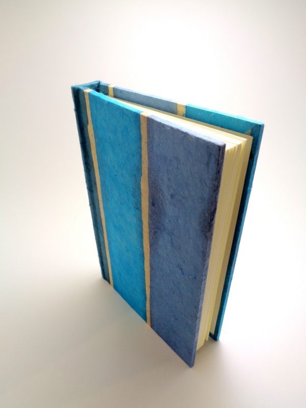 Carnet de poche - 10 cm x 15 cm - Bleu - 144  pages