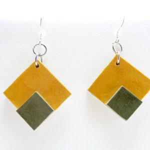 BO double jaune/vert olive
