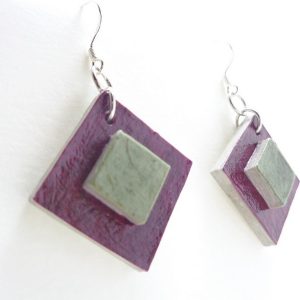 BO double bordeaux/vert olive