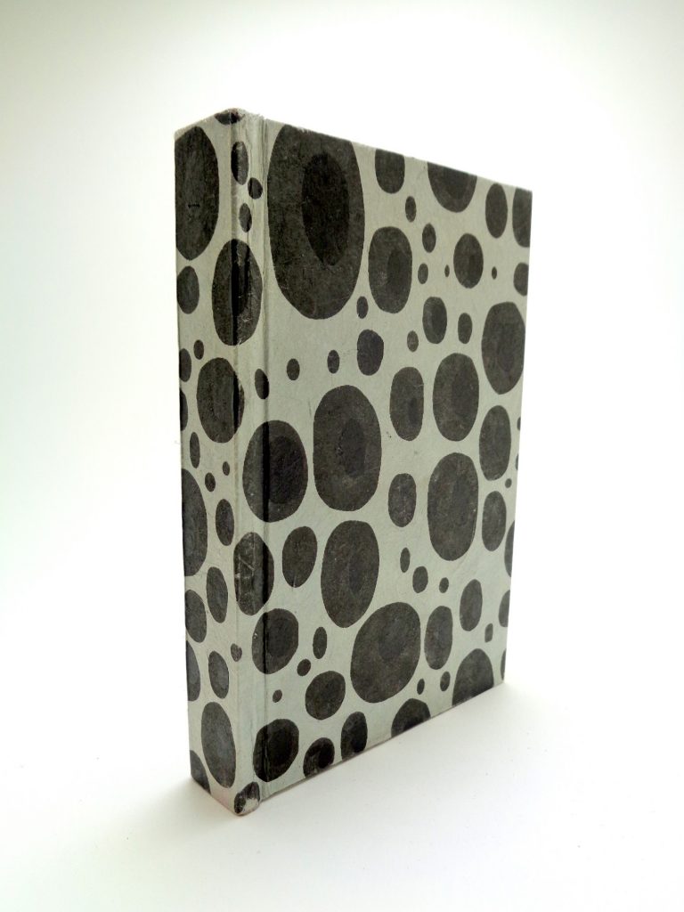 Petit carnet de poche - 6,8 cm X 10,5 cm - Gris galets - 128 pages