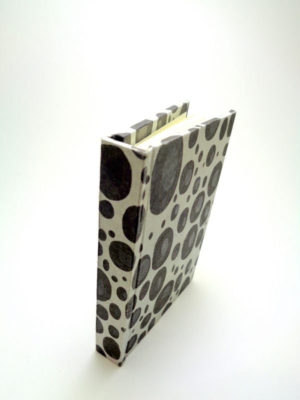 Petit carnet de poche - 6,8 cm X 10,5 cm - Gris galets - 128 pages