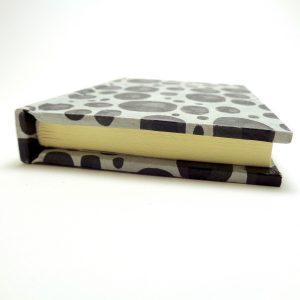 Petit carnet de poche - 6,8 cm X 10,5 cm - Gris galets - 128 pages – Image 2