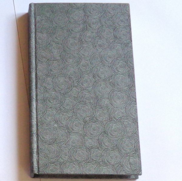 Agenda de poche 2018 - 9,5 cm X 17,5 cm - Gris à cercles - 128 pages