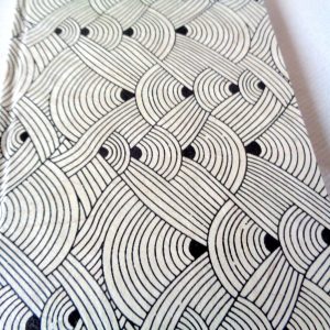 Agenda de poche 2019 - 9,5 cm X 17,5 cm - Blanc Nœuds - 128 pages – Image 3