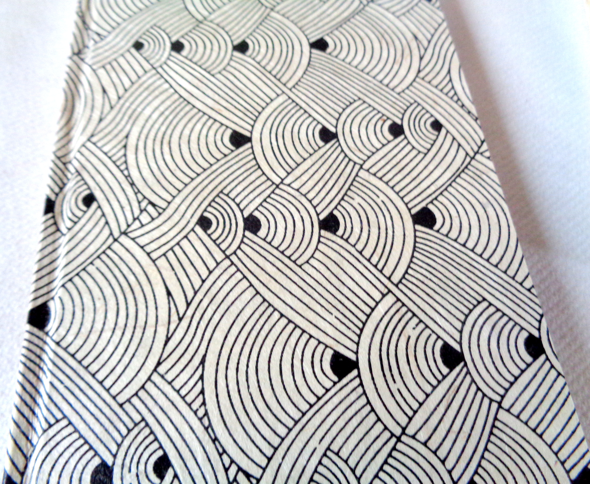 Agenda de poche 2019 - 9,5 cm X 17,5 cm - Blanc Nœuds - 128 pages – Image 3