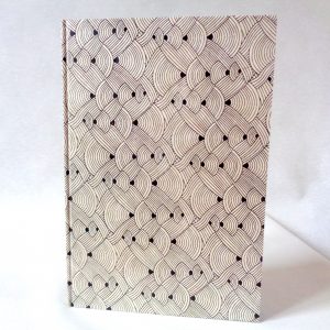 Agenda 2018 - 17,5 cm X 25 cm - Blanc Nœuds - 128 pages