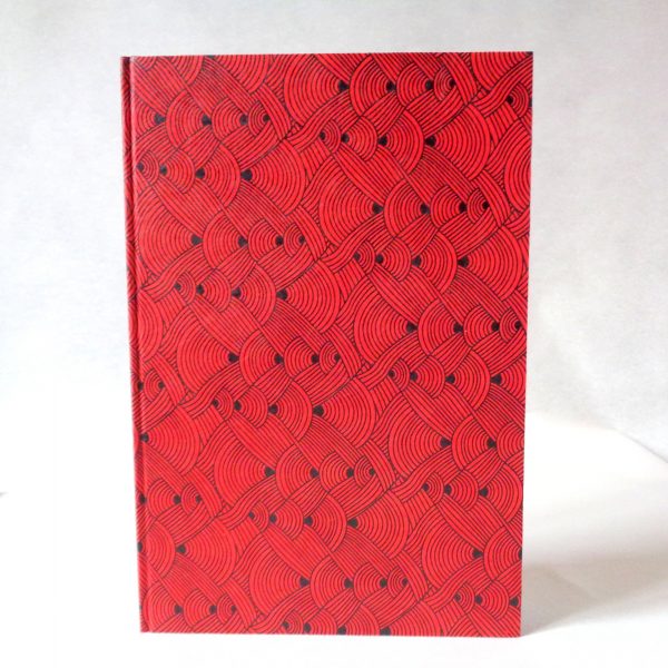 Agenda 2018 - 17,5 cm X 25 cm - Rouge Nœuds - 128 pages