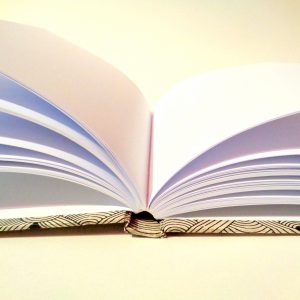 Carnet A5 - 15,5 cm X 22 cm - "Blanc nœuds" - 160 pages blanches – Image 3