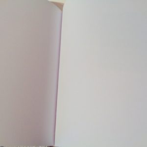 Carnet A5 - 15,5 cm X 22 cm - "Bleu fleurs porcelaine" - 160 pages blanches - – Image 4