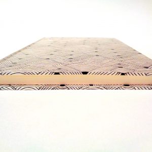 Carnet A5 - 15,5 cm X 22 cm - "Blanc Nœuds" - 160 pages – Image 5