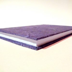 Carnet A5 - 15,5 cm X 22 cm - "Lavande" - 160 pages blanches - – Image 4