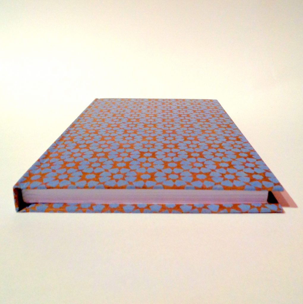 Carnet A5 - 15,5 cm X 22 cm - "Bleu étoilé" - 160 pages blanches