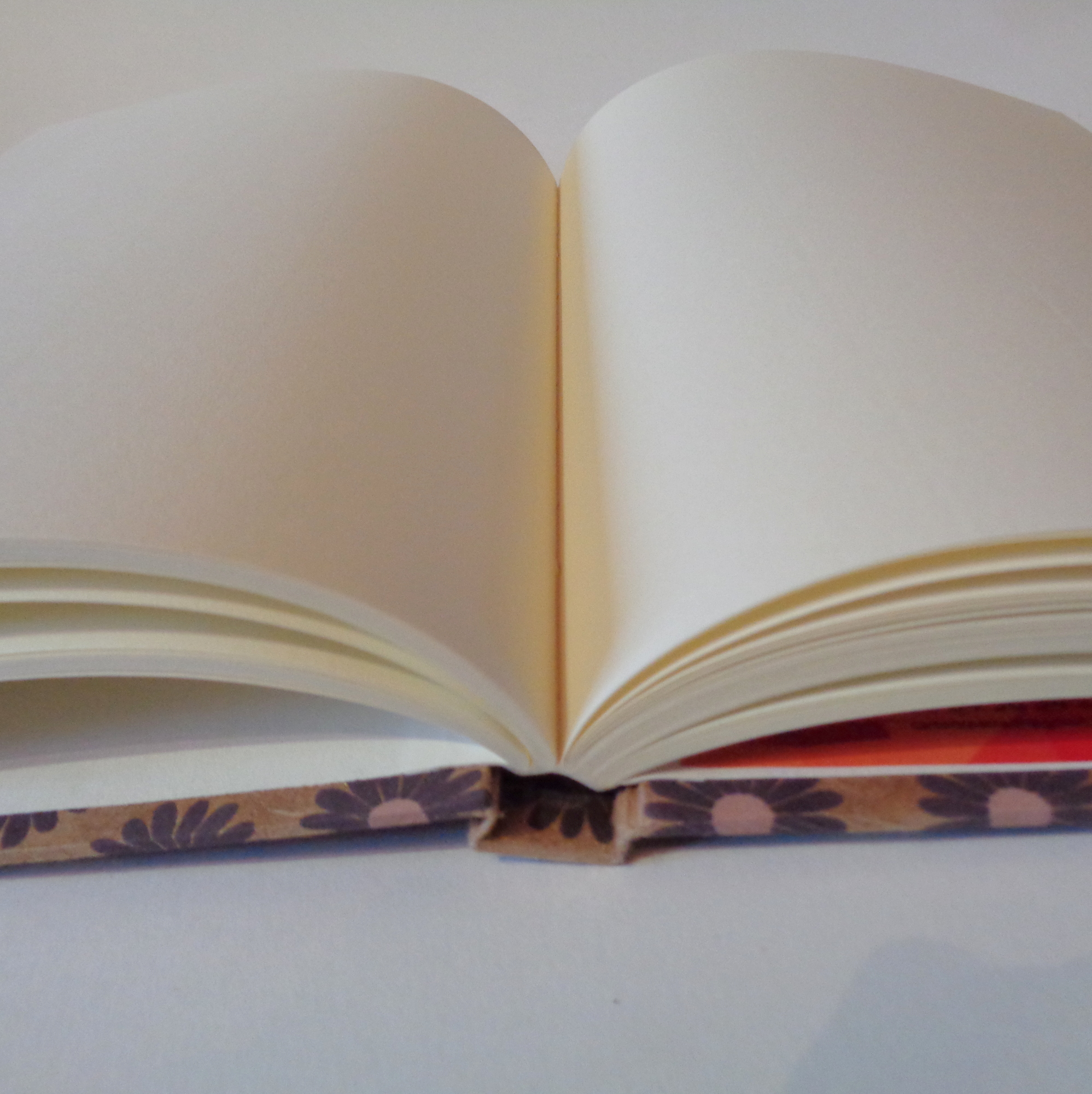 Carnet A5 - 15,5 cm X 22 cm - "Marguerites marron" - 160 pages – Image 3