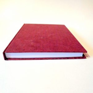 Carnet A5 - 15,5 cm X 22 cm - "Rondobordeaux" - 160 pages blanches - – Image 4