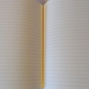 Carnet A5 - 15,5 cm X 22 cm - "Marron et blanc" - 144 pages – Image 2