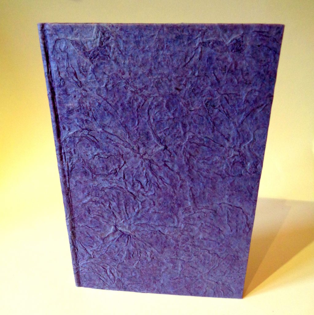 Carnet A5 - 15,5 cm X 22 cm - "Lavande" - 160 pages blanches -