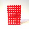 Carnet de poche - 11 cm x 16 cm - "Rouge à pois blancs" - 144 pages – Image 3