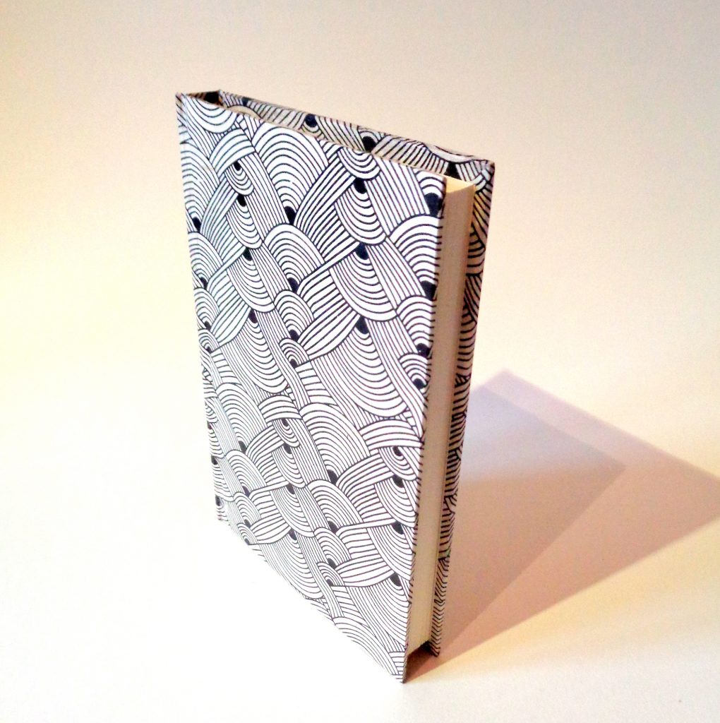 Carnet de poche - 11 cm x 16 cm - "Blanc Nœuds" - 144 pages