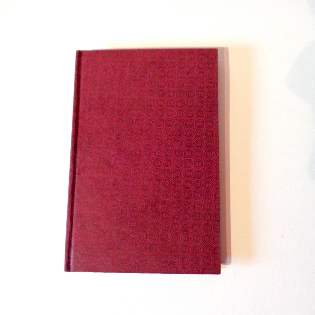 Carnet de poche - 11 cm x 16 cm - "Rondobordeaux" - 128 pages - Ligné