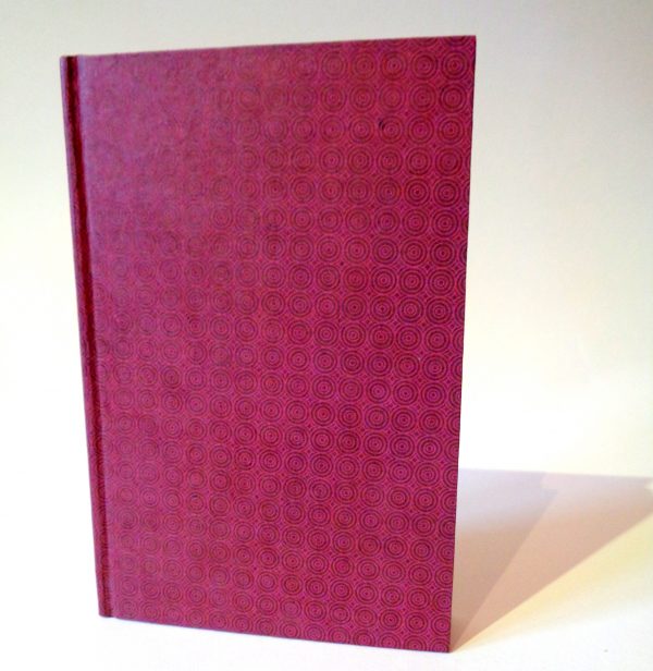 Carnet de poche - 11 cm x 16 cm - "Rondobordeaux" - 128 pages - Ligné