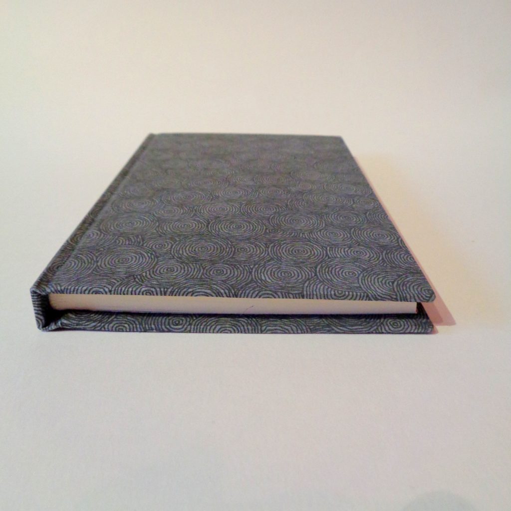 Carnet de poche - 11 cm x 16 cm - "Gris à cercles" - 144 pages
