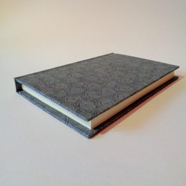 Carnet de poche - 11 cm x 16 cm - "Gris à cercles" - 144 pages