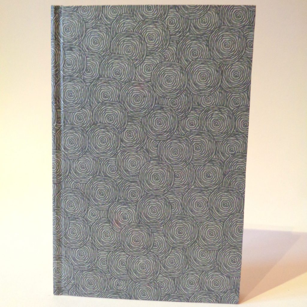 Carnet de poche - 11 cm x 16 cm - "Gris à cercles" - 144 pages