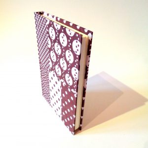 Carnet de poche - 11 cm x 16 cm - "Marron/Blanc" - 128 pages - Ligné – Image 3