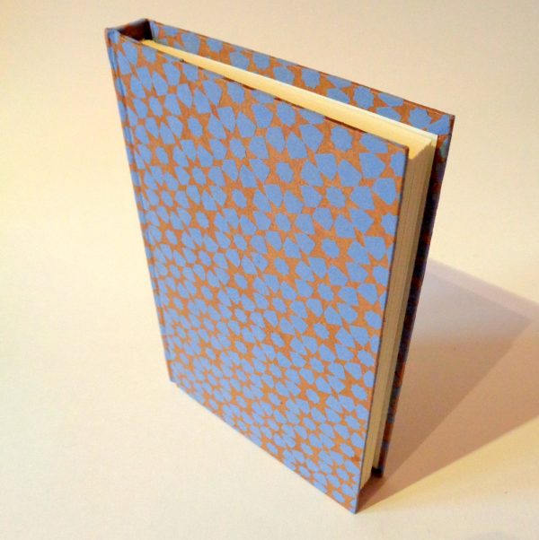 Carnet de poche - 11 cm x 16 cm - "Bleu étoilé" - 128 pages - Ligné