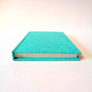 Carnet de poche - 11 cm x 16 cm - "Bleu à fleurs" - 144 pages – Image 3